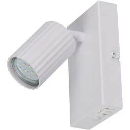 Wandspot Soka wit 15cm Do wyczerpania zapasów