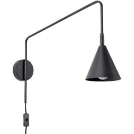 Zniżka Wandlamp Nox zwart 61cm