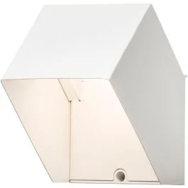 Łatwy zwrot Wandlamp Pescara wit 19cm