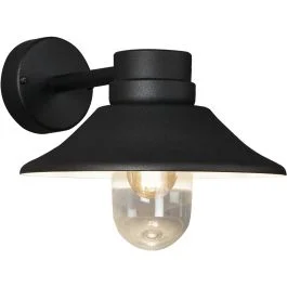 Zniżka Wandlamp Vega zwart 26cm