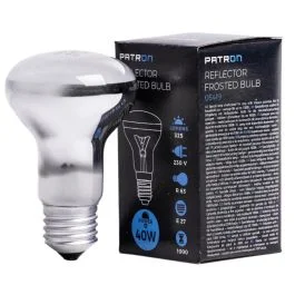 Patron E27 R63 Reflector Gloeilamp | 40W 2700K Mat | Dimbaar Zamów teraz