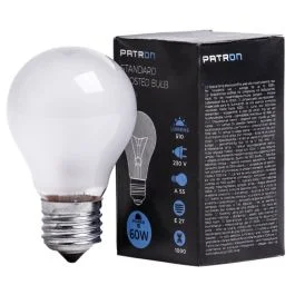 Bestseller Patron E27 Gloeilamp | 60W 2700K 510Lm Mat | Dimbaar