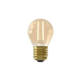 Bestseller Calex E27 LED Kogellamp Goud | 3.5W 250Lm 2100K | 220-240V 821 P45 | Dimbaar
