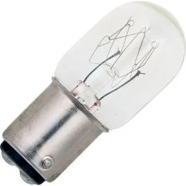 Darmowy zwrot Schiefer BA15d Buis Gloeilamp | 20W 2700K 100lm 235V | Dimbaar