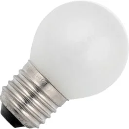 Zniżka Schiefer E27 Kogel Gloeilamp | 60W 2700K 550lm 220V/240V Mat | Dimbaar