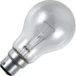 Zamów teraz Schiefer Ba22d Gloeilamp | 60W 2700K 550lm 235V | Dimbaar