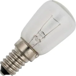 Zniżka Schiefer E14 Buis Gloeilamp | 25W 2700K 250lm 24V/28V | Dimbaar