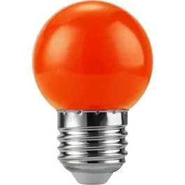 Zniżka SPL E27 LED Kogellamp | 1W Rood 220V/240V | 320°