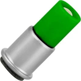 Tani Schiefer Midget flanged LED Lamp | 0.43W 24V 10mA Groen | 6x16mm | 10 stuks
