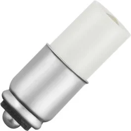 Schiefer Midget grooved LED Lamp | 0.12W 12V 10mA Wit | 6x16mm | 10 stuks Super okazja