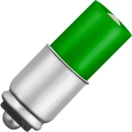 Nowość Schiefer Midget grooved LED Lamp | 0.24W 24V 10mA Groen | 6x16mm | 10 stuks