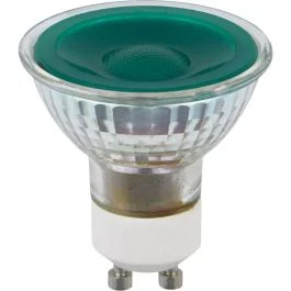 Oferta limitowana SPL GU10 MR16 LED Spot | 5W Groen 220V/240V | 38° Ø50mm Dimbaar