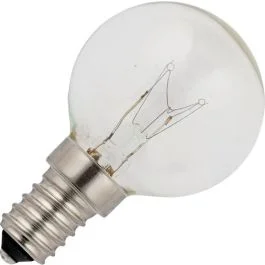 Schiefer E14 Kogel Gloeilamp | 25W 2700K 220lm 65V | Dimbaar Wyprzedaż