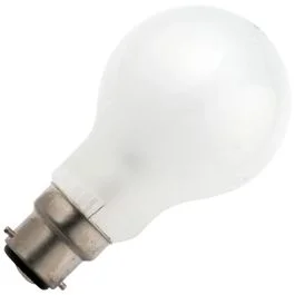Premium Schiefer Ba22d Gloeilamp | 25W 2700K 200lm 48V Mat | Dimbaar