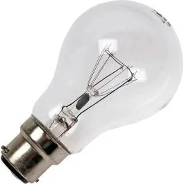 Ograniczona ilość Schiefer Ba22d Gloeilamp | 25W 2700K 200lm 130V | Dimbaar