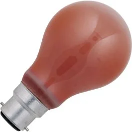 Kup teraz Schiefer Ba22d Gloeilamp | 60W Rood 60lm 230V | Dimbaar