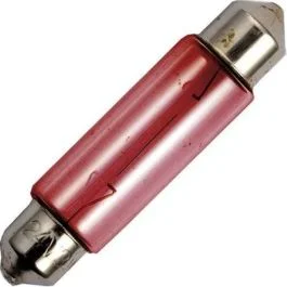 Okazja Schiefer S8.5 Gloeilamp | 3W 12V 250mA Rood | 11x44mm | 10 stuks