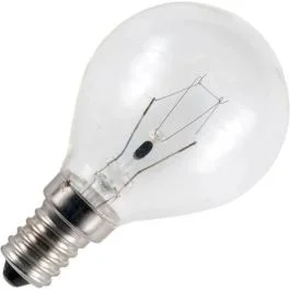 Schiefer E14 Kogel Gloeilamp | 25W 2700K 220lm 60V | Dimbaar Popularny
