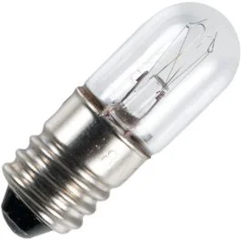 Schiefer E10 Gloeilamp | 2.4W 80V 30mA 2500K | 10x28mm | 10 stuks Darmowa dostawa