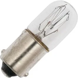 Kup teraz Schiefer BA9s Gloeilamp | 4W 220V/260V 18mA 2500K | 10x28mm | 10 stuks