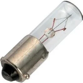 Schiefer BA9s Gloeilamp | 1.12W 28V 40mA 2500K | 8x30mm | 10 stuks Dostępne od ręki