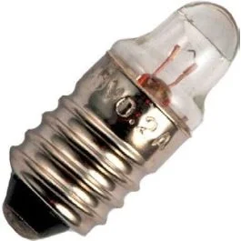 Ostatnia szansa Schiefer E10 Gloeilamp | 0.55W 2.2V 250mA 2500K | 9x23mm | 10 stuks