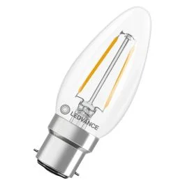 10x Ledvance B22d LED Kaarslamp | 1.8W 2700K 220V/240V 827 250Lm | 300° Ø35mm Taniej
