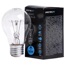 Patron E27 Gloeilamp | 60W 2700K 530Lm | Dimbaar Zniżka