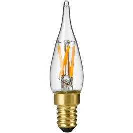 Zniżka SPL E14 LED Kaarslamp | 1.5W 1900K 220V/240V 919 | 360° Dimbaar