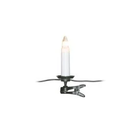 Oferta czasowa Konstsmide LED Boomkaarsensnoer Lichtketting | 16 Lichtpunten, 48W, 230V | 7,5m, Binnen, Groene kabel, Deelbare stekker, Knijper, 50cm spacing