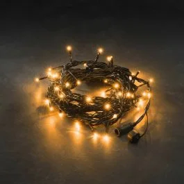 Konstsmide LED Lichtketting | 5m Koppelbaar 31V Systeem | Extra Warmwit 3W | Voor Buiten | Zwarte Soft Cable Oferta czasowa