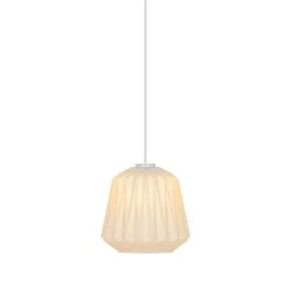 Taniej Nordlux Elbie LED Hanglamp | 1x E27 Max 15W | Dimbaar | Wit