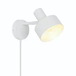 Nordlux Matis LED Wandlamp | 1x E27 Max 15W | Dimbaar | Wit Premium