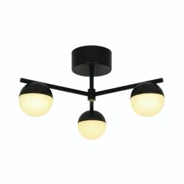 Obniżka ceny Nordlux Contina LED Plafondlamp | 3x G9 Max 5W | Dimbaar | Zwart