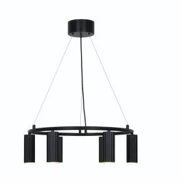 Premium Nordlux Vico LED Hanglamp | 6x GU10 Max 5W | Dimbaar | Zwart