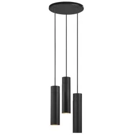 Nordlux Tilo LED Hanglamp | 3x GU10 Max 15W | Dimbaar | Zwart Szybka dostawa