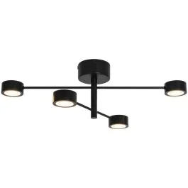 Nordlux Clyde LED Opbouwspot | 14W 2700K 1100lm 827 | Dimbaar | Zwart Obniżka ceny