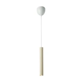 Nie przegap Nordlux Vico LED Hanglamp | 1x GU10 Max 5W | Dimbaar | Beige