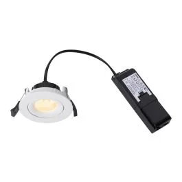 Zniżka Nordlux Aliki Ø96mm LED Inbouwspot | 8W 2700K 600lm 927 | ip44 | Dimbaar | Wit