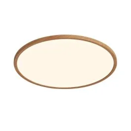 Nordlux Oja LED Plafondlamp | 24W 2700K 2150lm 827 | ip44 | Dimbaar | Bruin Taniej