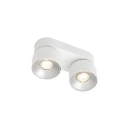 Nowość Nordlux Pitcher LED Opbouwspot | 2x GU10 Max 10W | Dimbaar | Wit