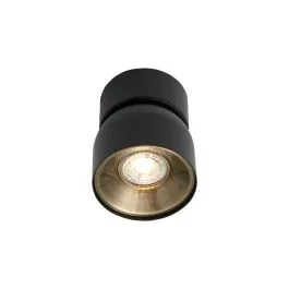 Okazja Nordlux Pitcher LED Opbouwspot | 1x GU10 Max 10W | Dimbaar | Zwart