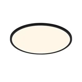 Zniżka Nordlux Oja LED Plafondlamp | 19W 3000K/4000K 2200lm 830/840 | ip54 | Zwart