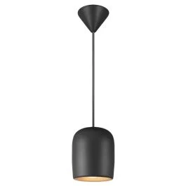 Wyjątkowa oferta Nordlux Notti LED Hanglamp | 1x E27 Max 25W | Dimbaar | Zwart