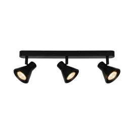 Najlepsza cena Nordlux Eik LED Opbouwspot | 3x GU10 Max 35W | Dimbaar | Zwart