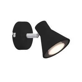 Nordlux Eik LED Wandlamp | 1x GU10 Max 35W | Dimbaar | Zwart Najlepsza cena