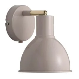 Tylko dziś Nordlux Pop LED Wandlamp | 1x E27 Max 18W | Dimbaar | Bruin