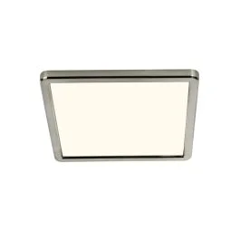 Nordlux Oja LED Plafondlamp | 14.5W 3000K/4000K 1600lm 830/840 | Zilver Hit cenowy