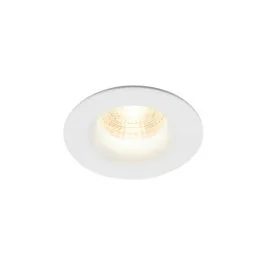 Niska cena Nordlux Stake Ø88mm LED Inbouwspot | 6.1W 2700K 450lm 827 | Dimbaar | Wit
