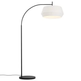 Bezpieczna płatność Nordlux Dicte LED Vloerlamp | 1x E27 Max 60W | Dimbaar | Wit